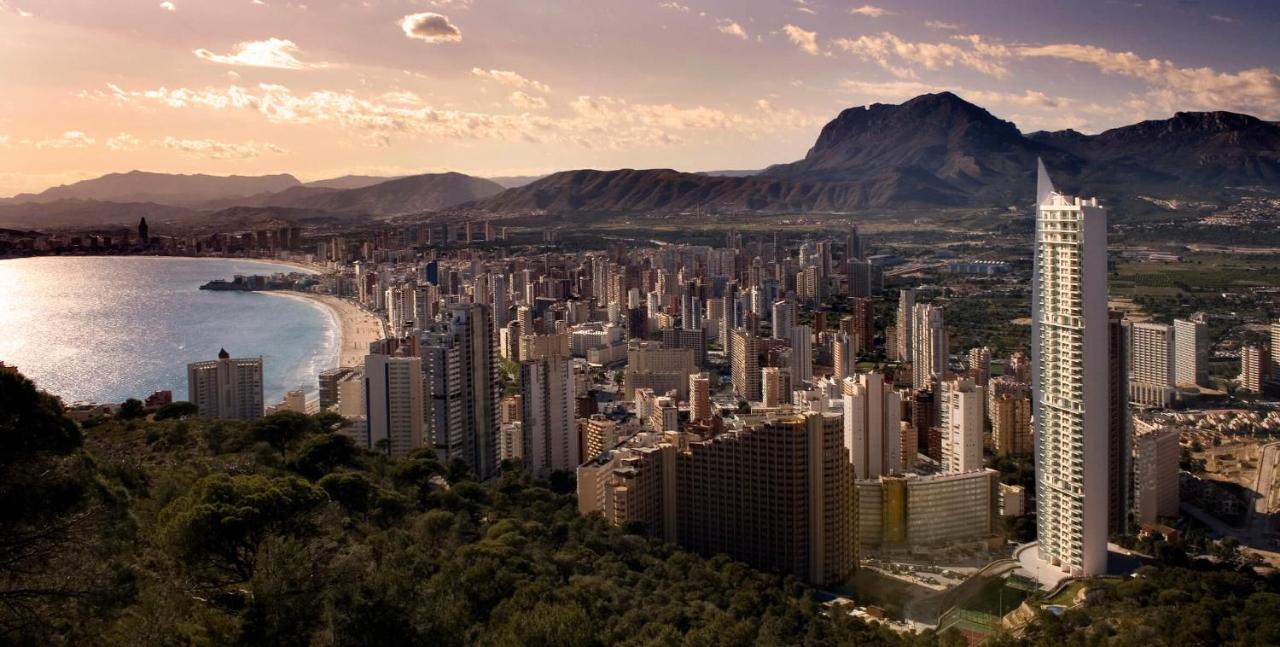 Skyline 5 Apartment With Private Balcony And Nice Views Benidorm Exteriör bild