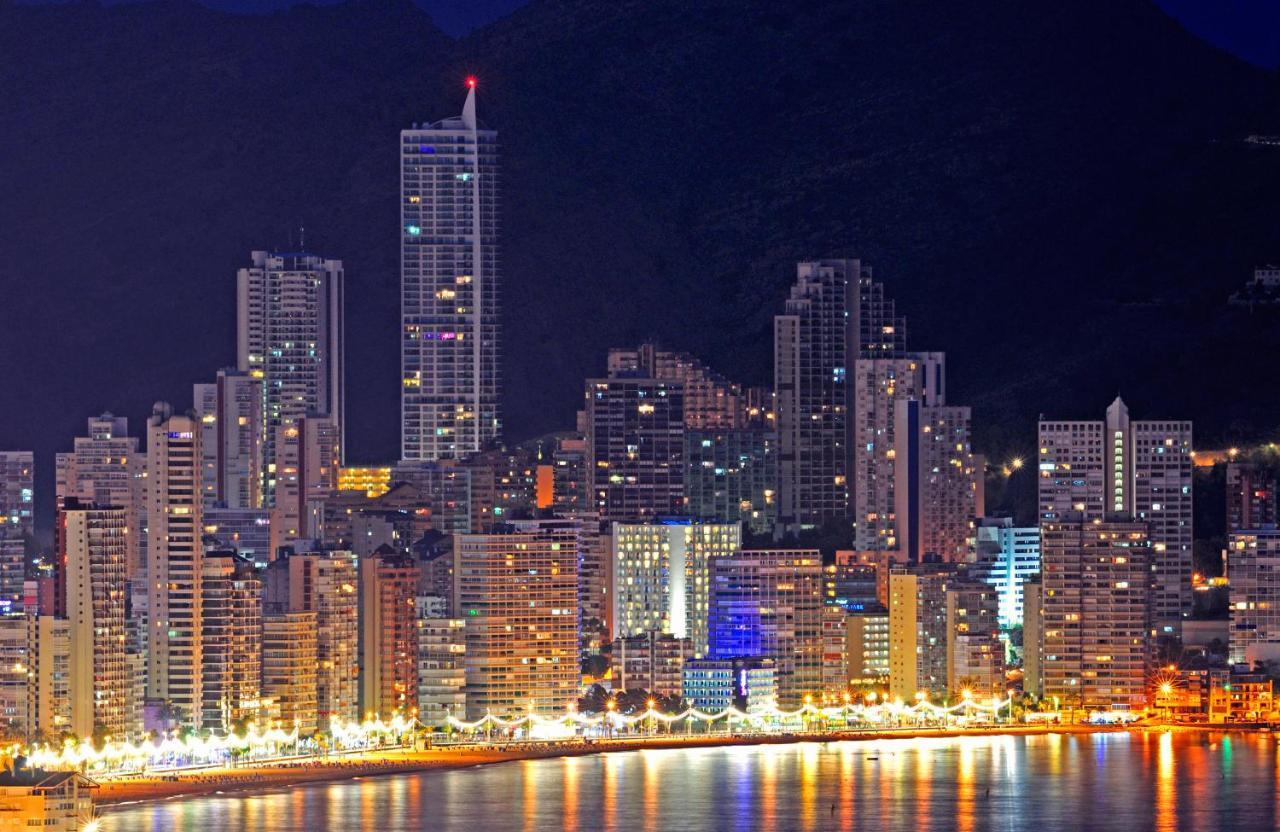 Skyline 5 Apartment With Private Balcony And Nice Views Benidorm Exteriör bild