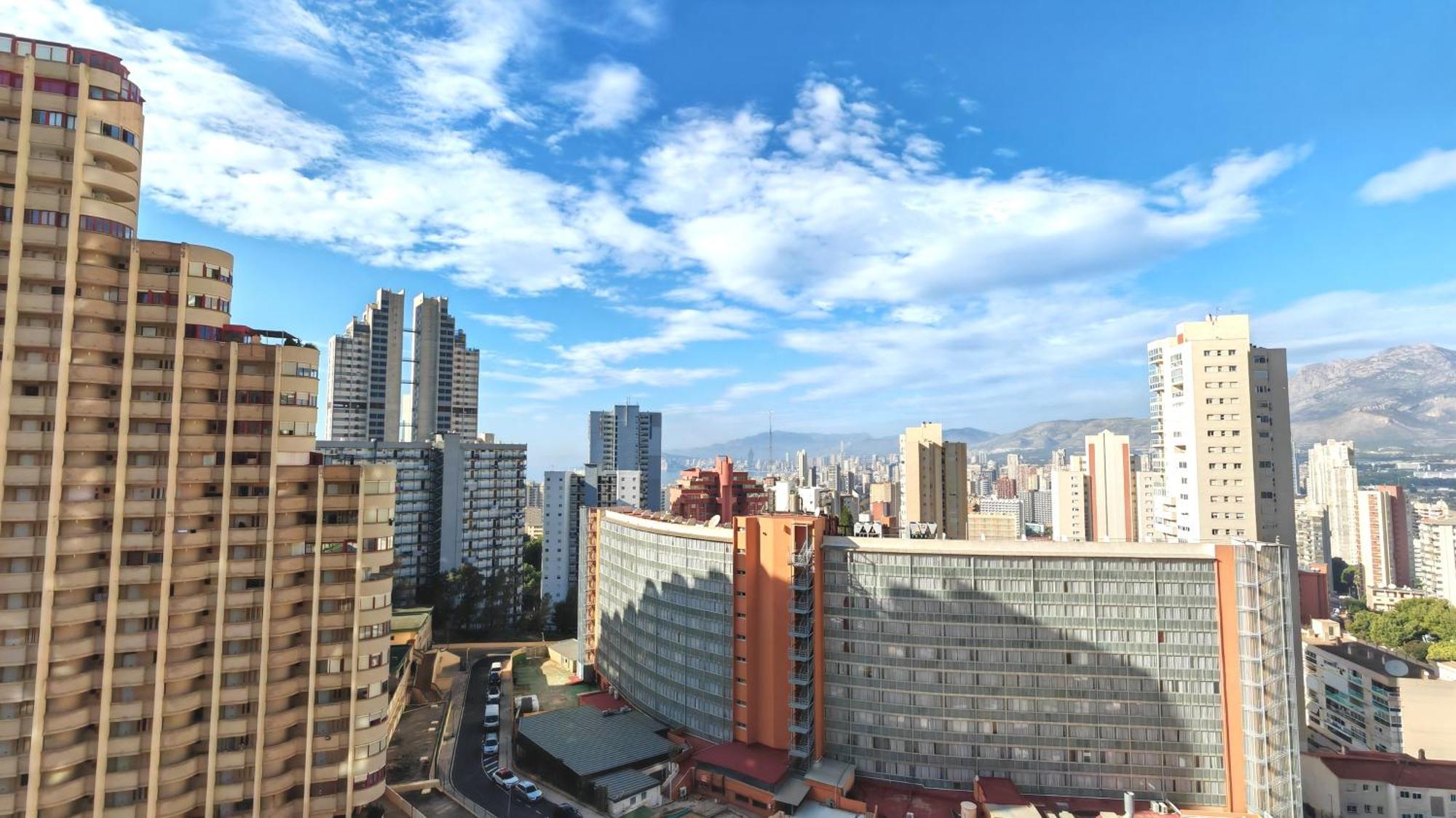 Skyline 5 Apartment With Private Balcony And Nice Views Benidorm Exteriör bild